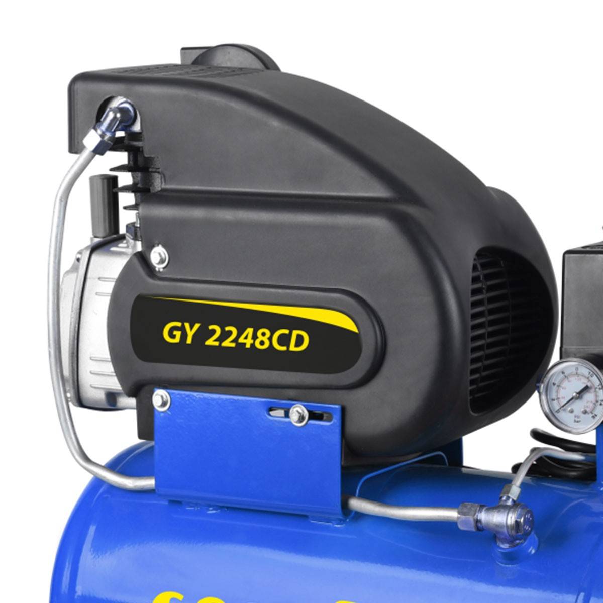 Compresseur d'air Silencieux 24 Litres 8 bar 2CV 1.5KW 115 PSI GOODYEAR - Image 7