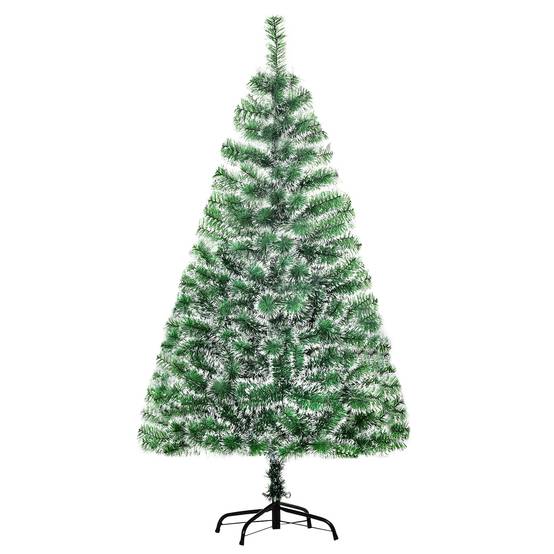 Sans Marque - Arbre de Noël artificiel scène de neige Ø 75 x 150H cm 416 Réplique d'une branche d'épine Nordmann Grand Réalisme,Sans Marque - Image 1