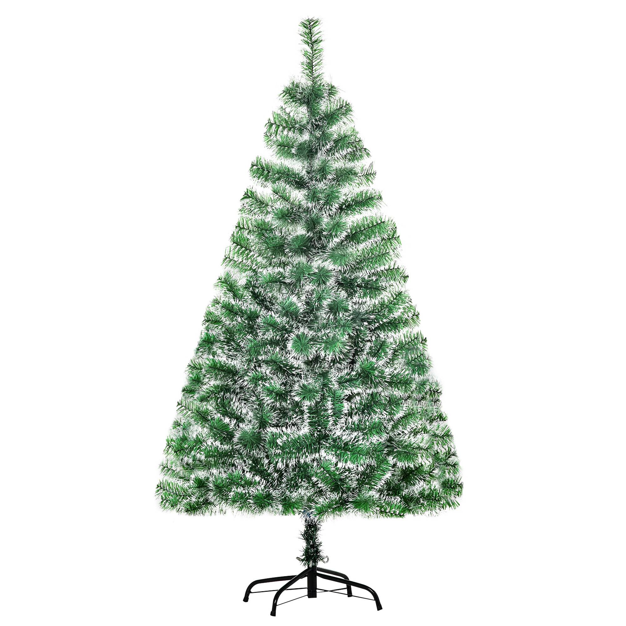 Sans Marque - Arbre de Noël artificiel scène de neige Ø 75 x 150H cm 416 Réplique d'une branche d'épine Nordmann Grand Réalisme,Sans Marque - Image 1