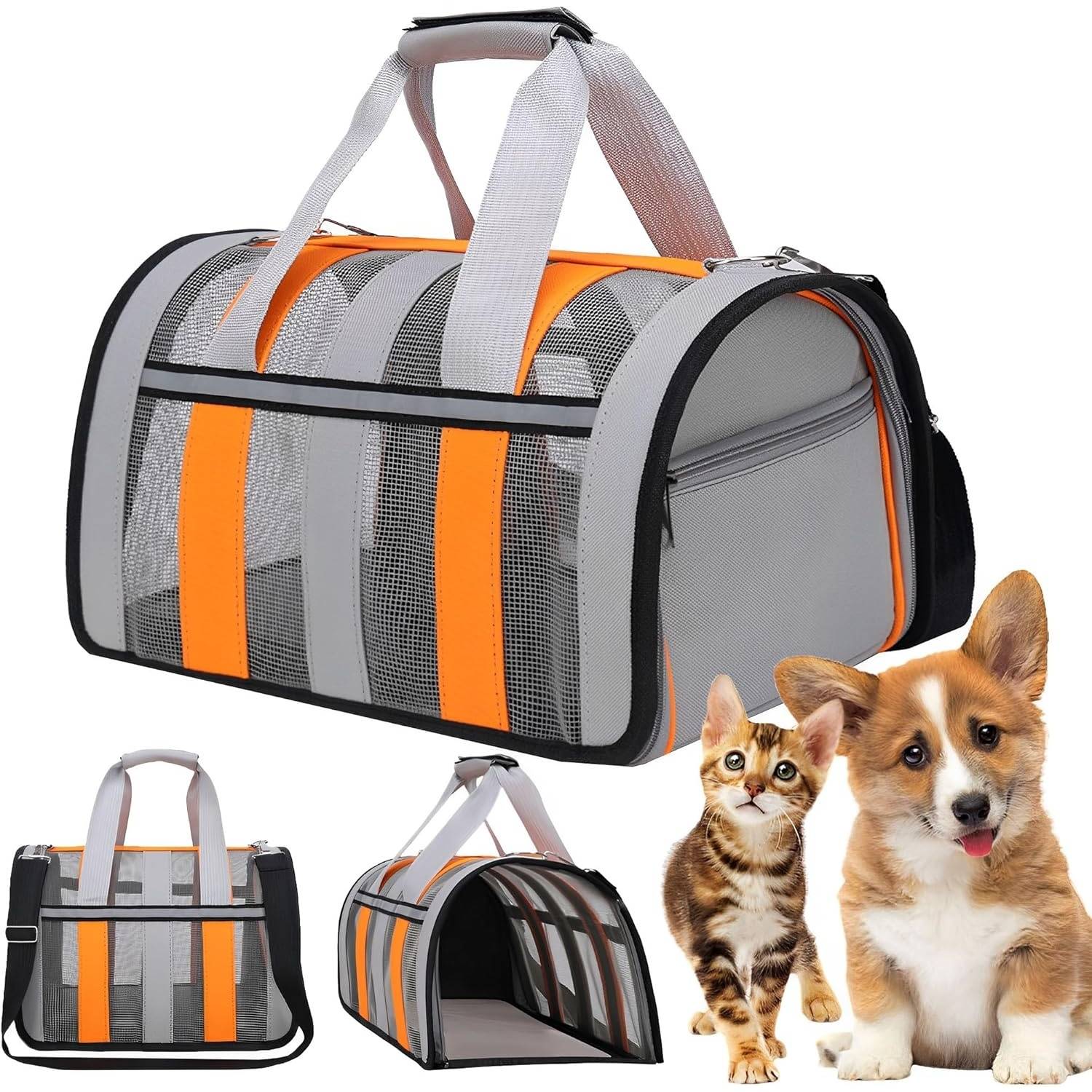DtopbuyAge - Sac respirant pliable - Petit chat et chien DtopbuyAge - Image 1