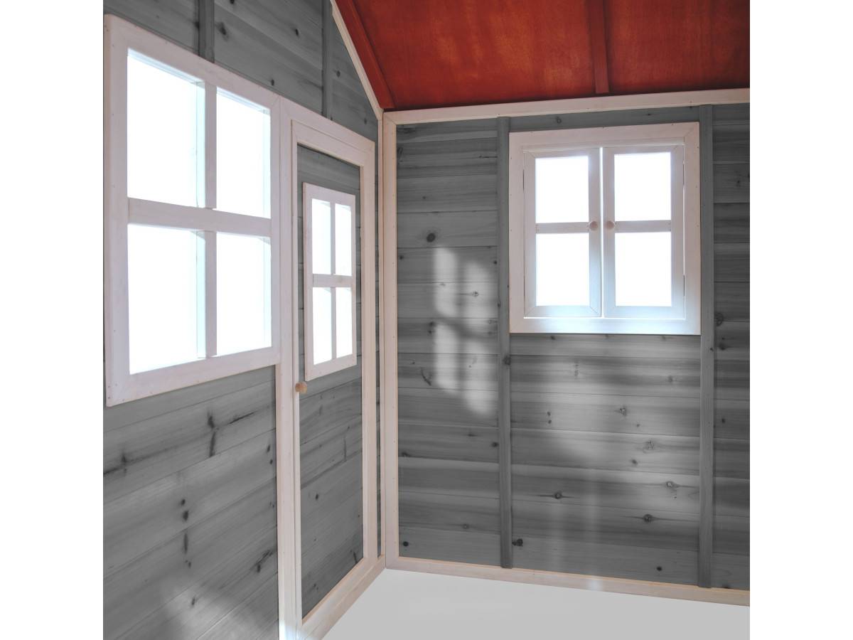 Exit Toys - Maisonnette en bois pour enfants Loft 150 Gris - Exit Toys - Image 5