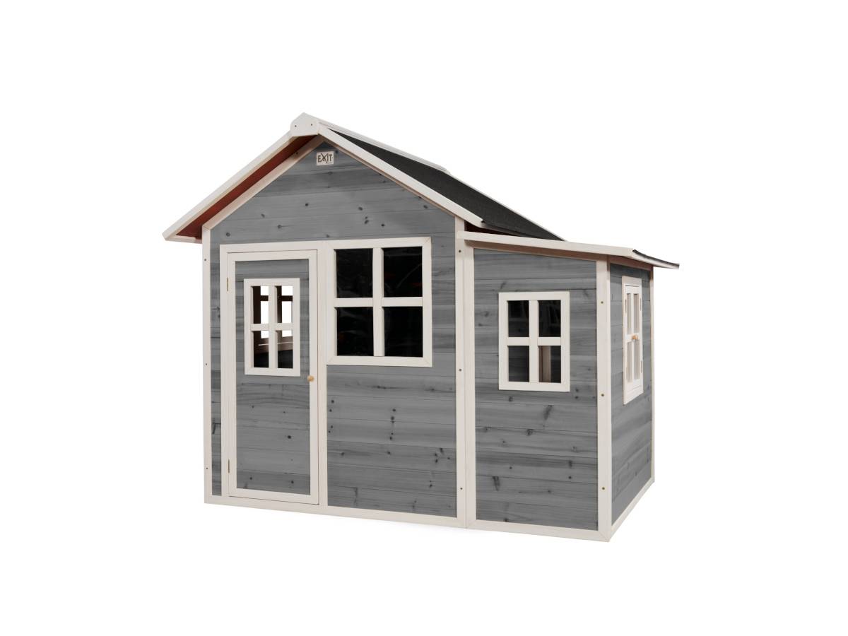 Exit Toys - Maisonnette en bois pour enfants Loft 150 Gris - Exit Toys - Image 1