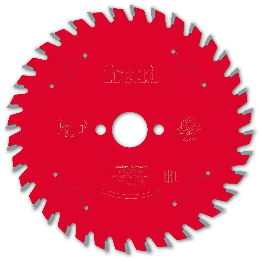 Lame pour scie circulaire portative filaire/sans fil FREUD - Ø140 1,8/1,3 A20 Z36 BA 10° - F03FS09668 -FR04W002H - Image 1