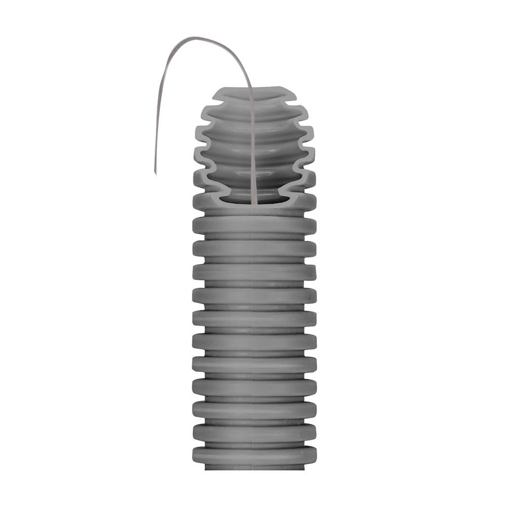 Gaine électrique ICTA avec tire-fils gris foncé diamètre 16mm - GEWISS - DX20516R - Image 1