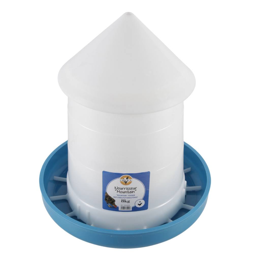 Chick'a - Nourrisseur Mountain conique bleu 8 kg - Image 2