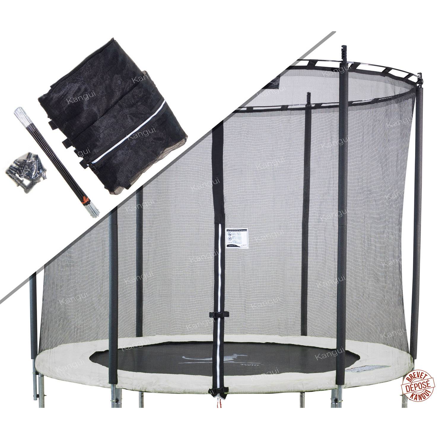 Kangui - Filet de sécurité universel pour trampoline Ø 426cm Kangui - Image 2