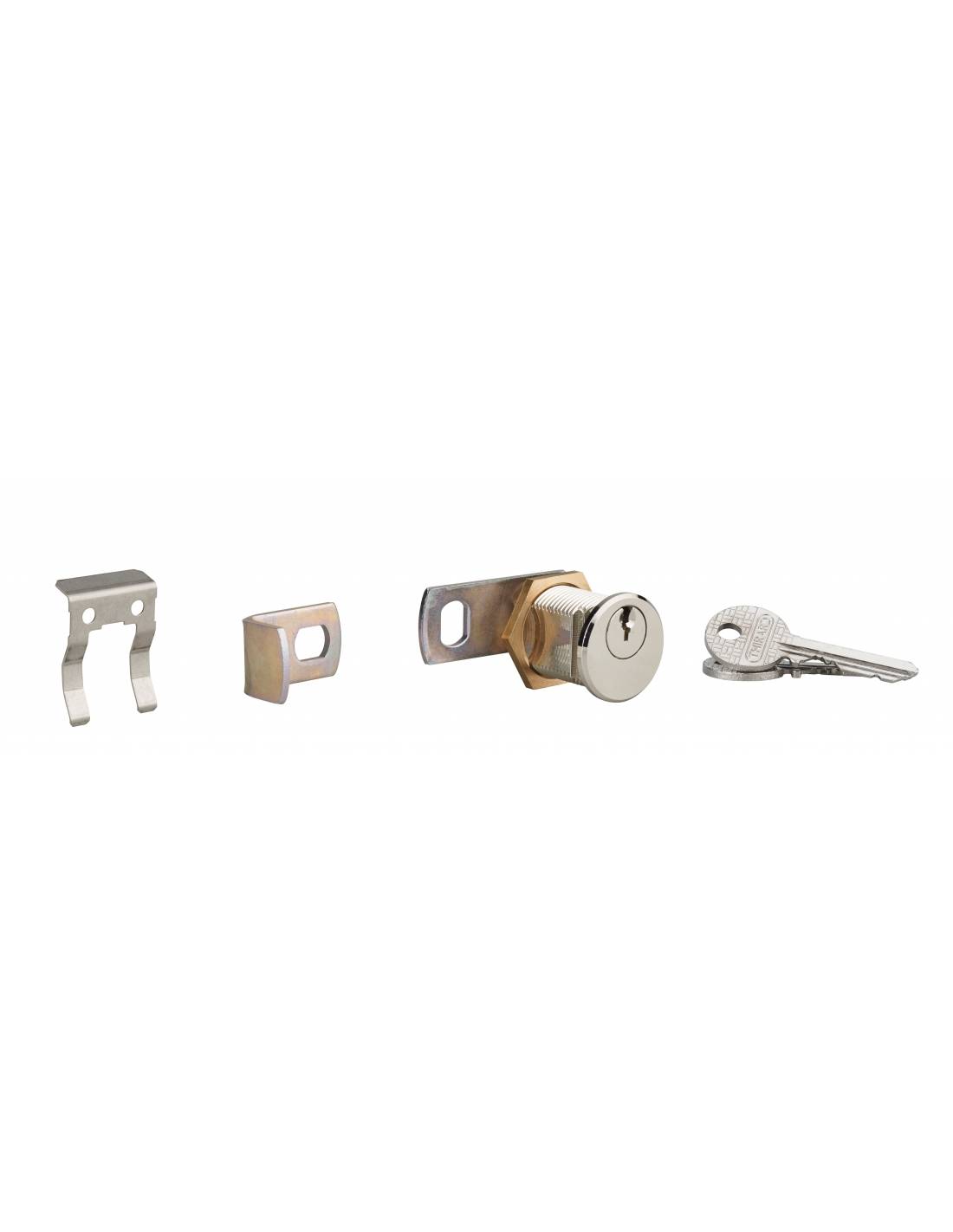 Serrure batteuse filetée et clipsable pour boîte aux lettres, épaisseur maxi 23mm - THIRARD - Image 1