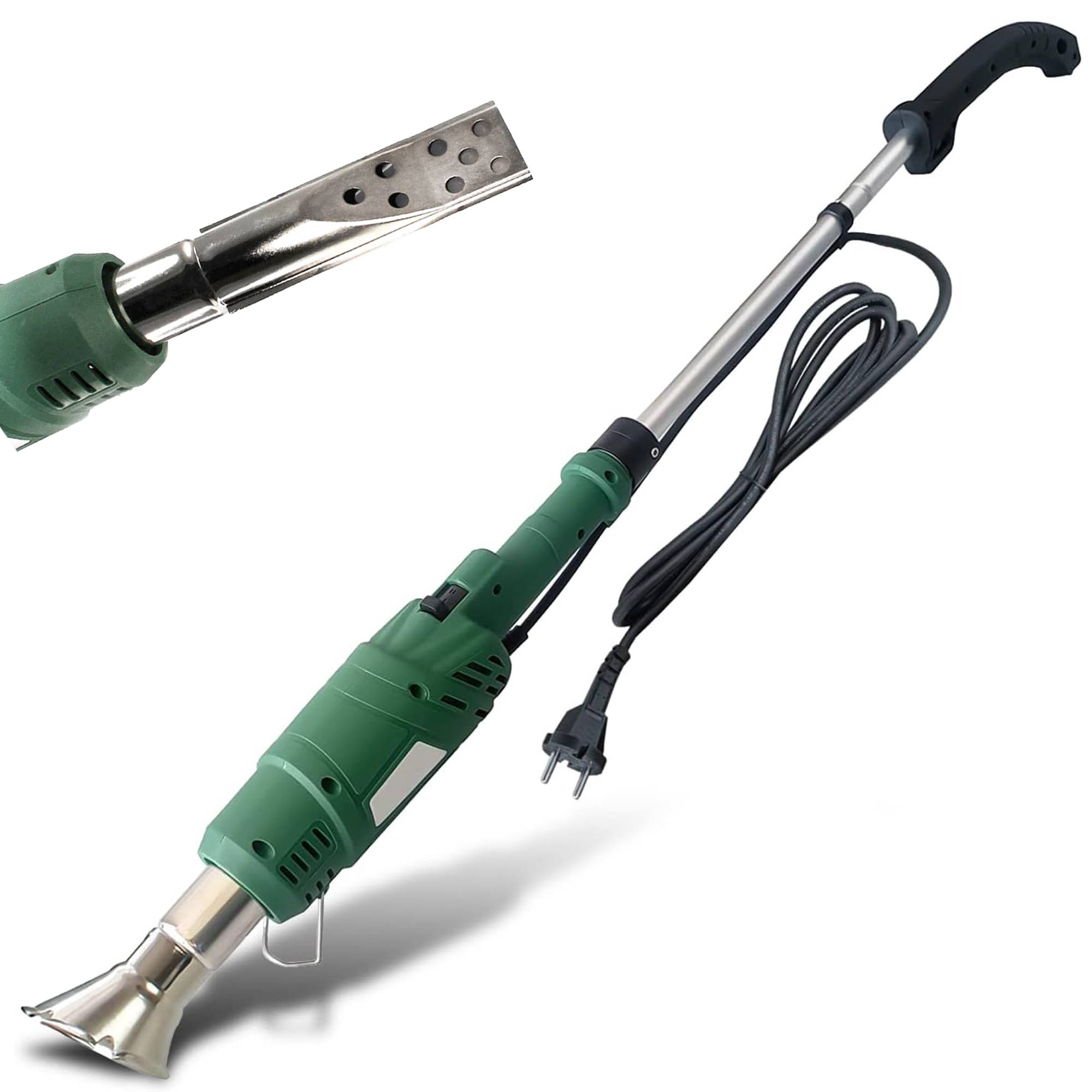 Fishtec - Désherbeur Électrique 2000W 600°C - 2 en 1 Allume-Barbecue et Désherbeur - Manche Amovible 61 cm - Câble 2 m - Image 1