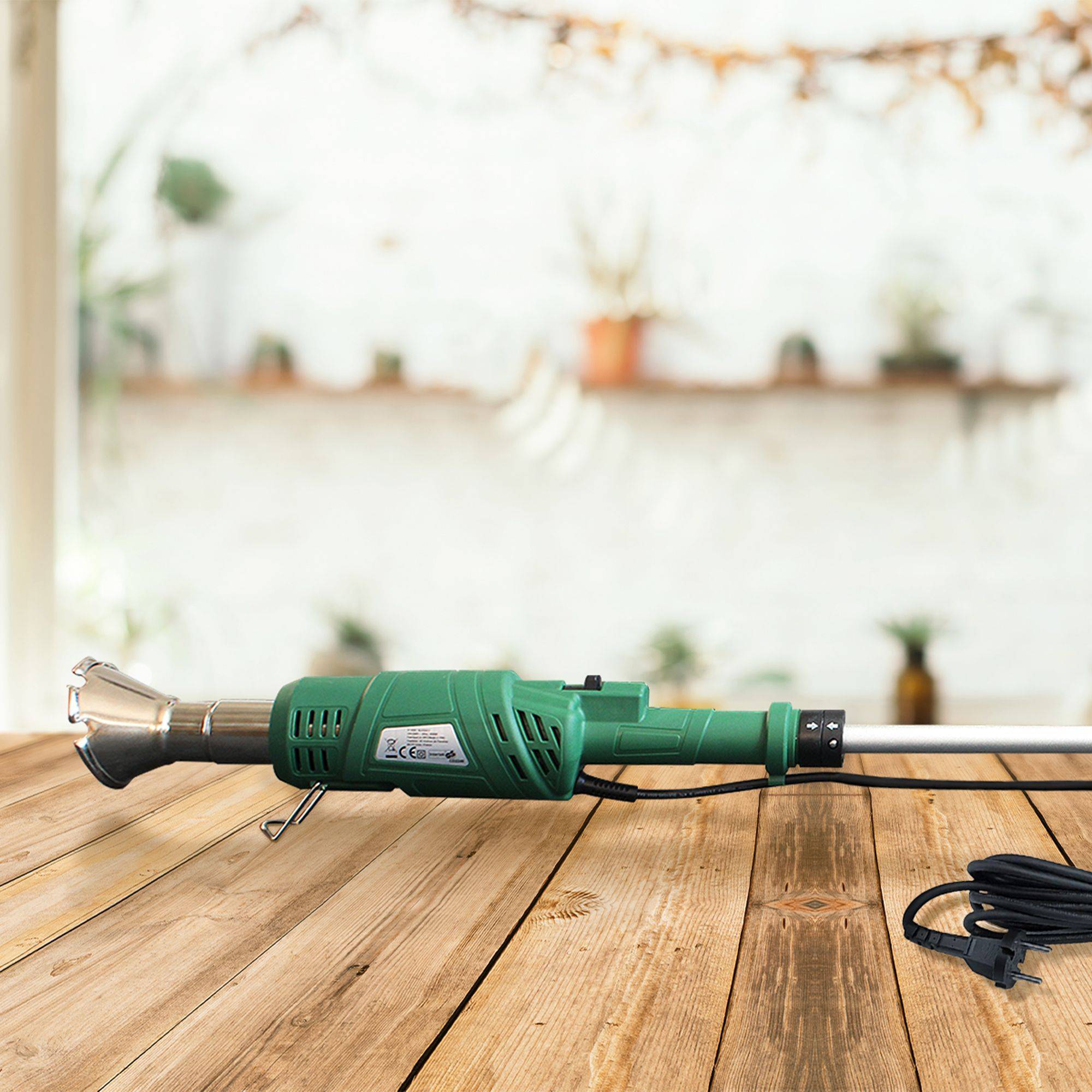 Désherbeur Thermique électrique Ribiland 2000W - 600°C - Avec Embout Pour Allumer Le Barbecue