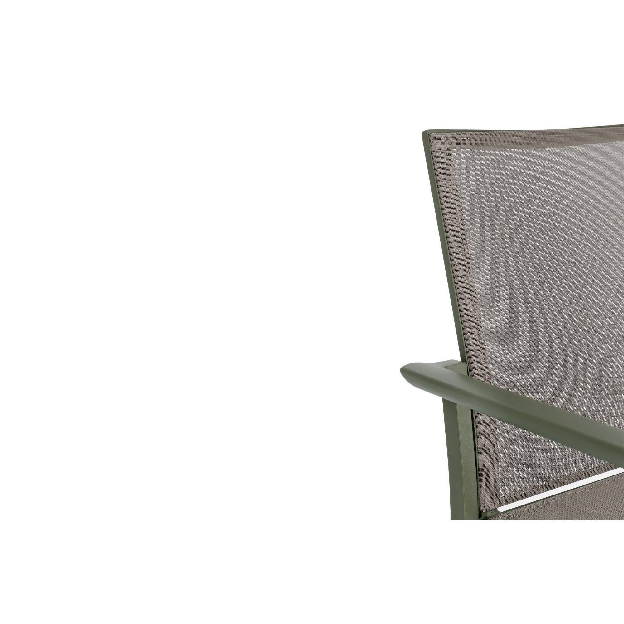 Autre - Chaises de jardin colorées en aluminium (lot de 4) - CASSIS - Image 8