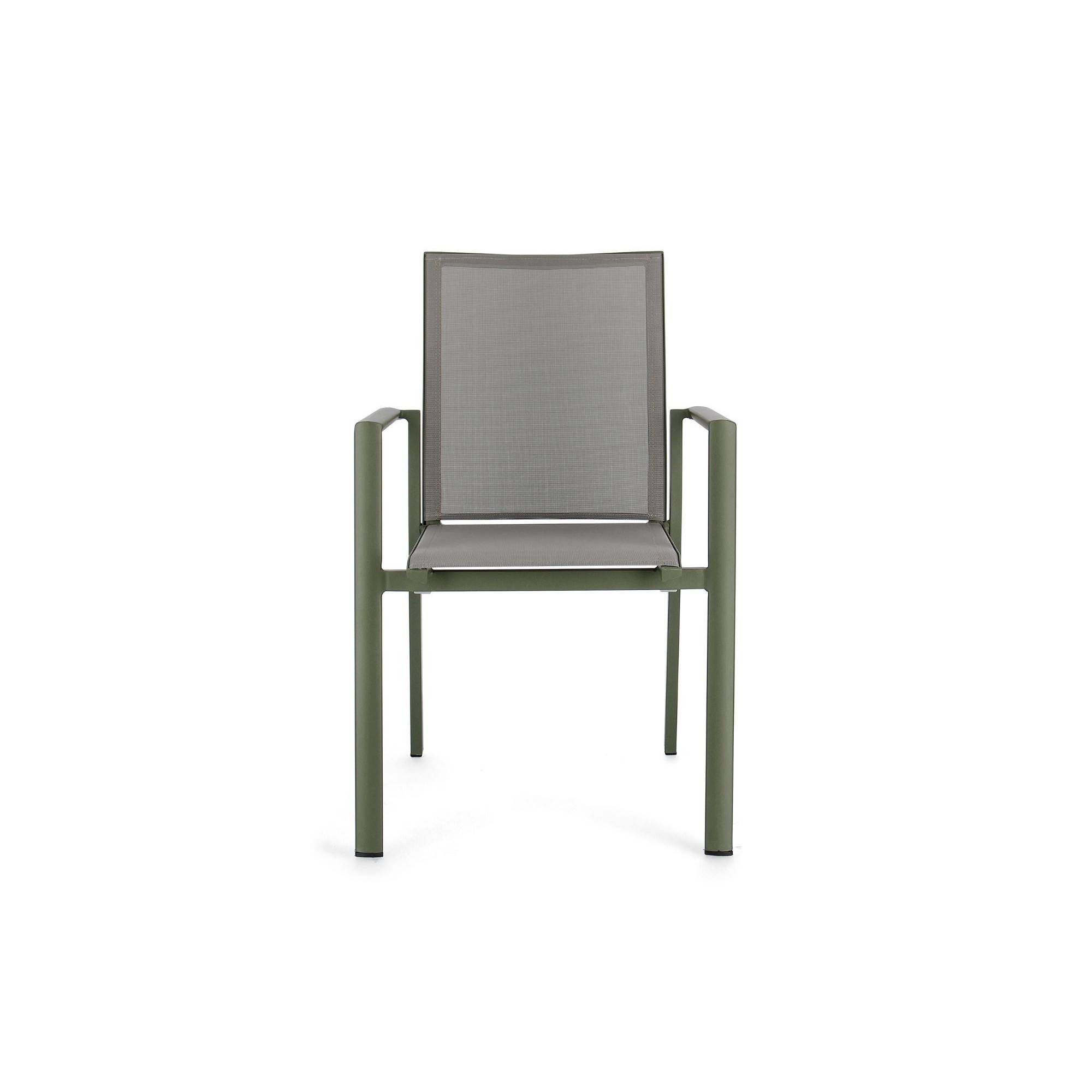 Autre - Chaises de jardin colorées en aluminium (lot de 4) - CASSIS - Image 4