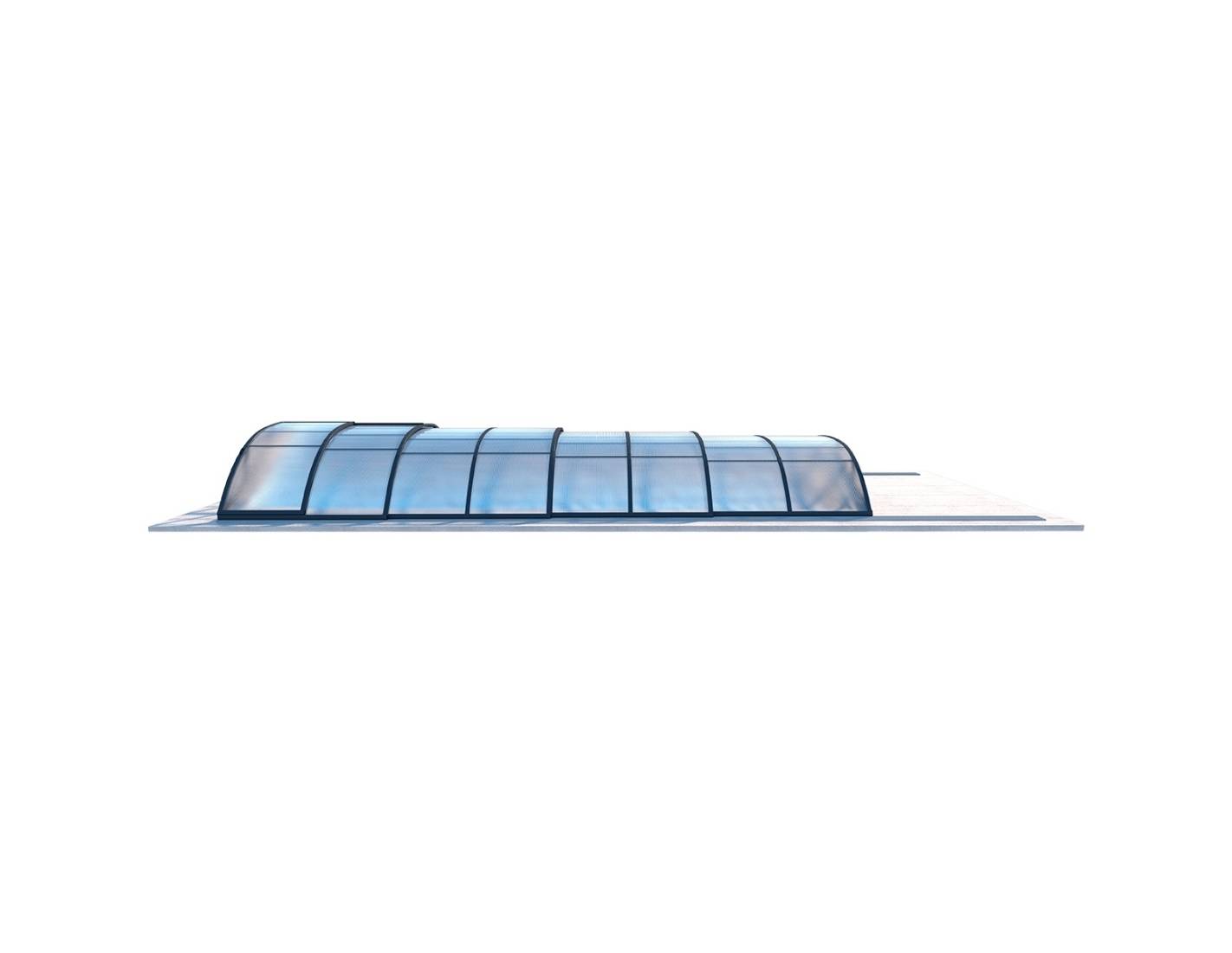 Altanka - Abri de piscine Horizon - 7.43x3.5 m - polycarbonate alvéolaire 8 mm - pour piscine BAS7308 - ECO308 - ALTANKA - Image 2