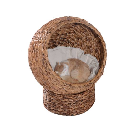Panier pour chat jacinthe d'eau marron 50 x 42 x 60 cm - PANGIVO - Image 1