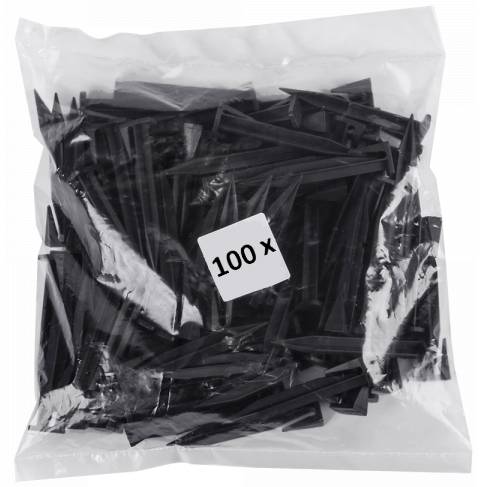 Gt Market - Lot de 100 piquets de fixation pour câble périphérique de tondeuse robot - GT MARKET - Image 3