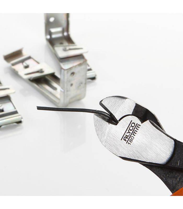 Pince Coupe Diagonale Renforc Alyco Orange 180 Mm Alyco 170570 - Image 5