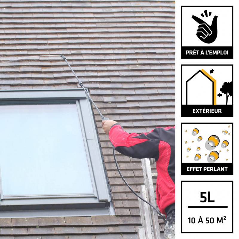 Imprégnation hydrofuge Sikagard-225 Conservado Façade-Couverture 5L SIKA - Image 3