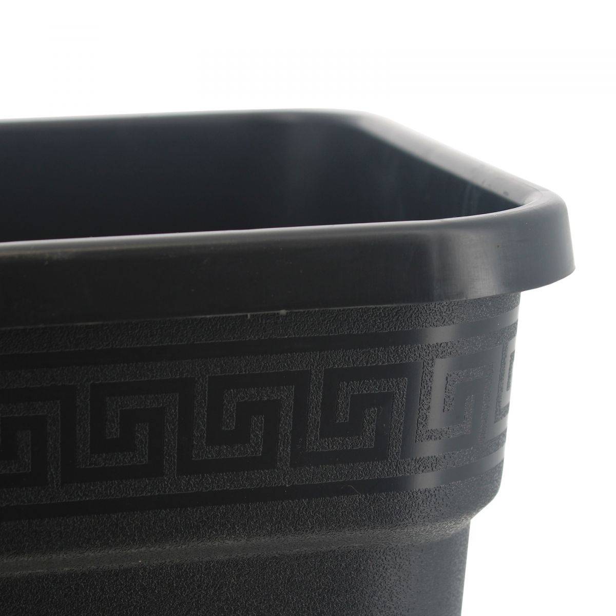 Pot carré noir 30 litres - 36.5 x 36.5 x 37cm - Image 3