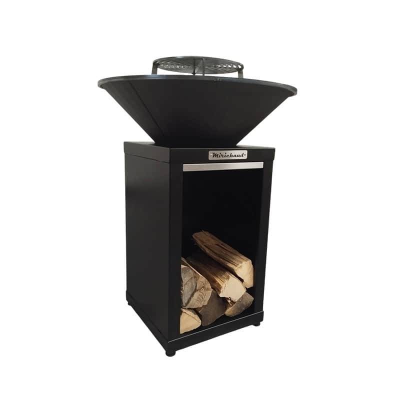 BRASERO COULEUR NOIR diamètre 75cm - Image 4