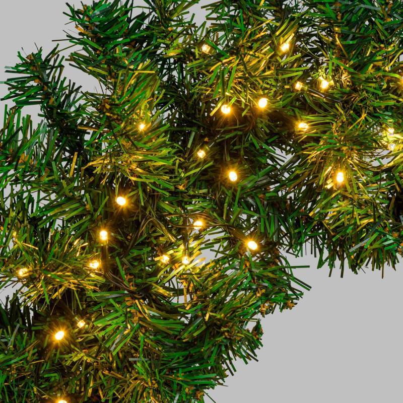 Lotti - Couronne Sapin lumineuse Ø60cm MOENA à piles 140 LED blanc chaud SMART Connect Lotti - Image 3