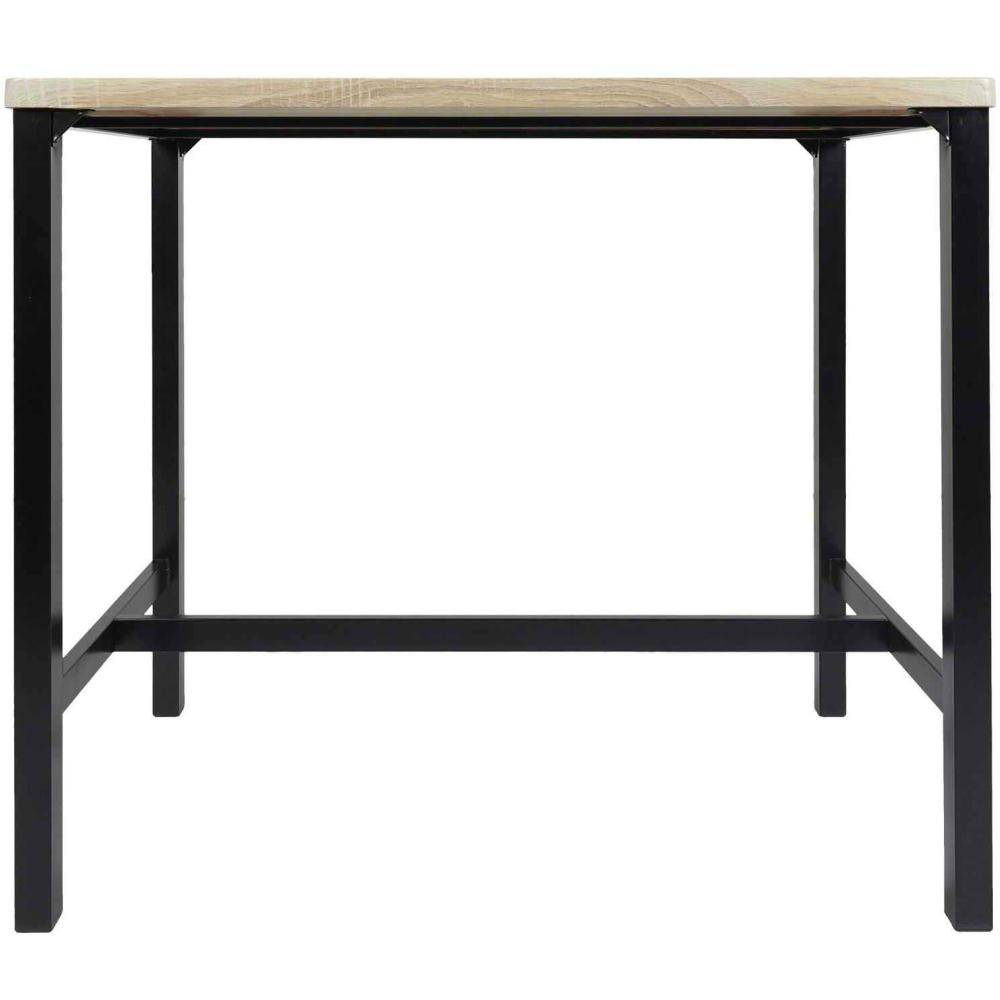 The Home Deco Factory - Ensemble table mange debout avec 4 tabourets Loka - Image 3