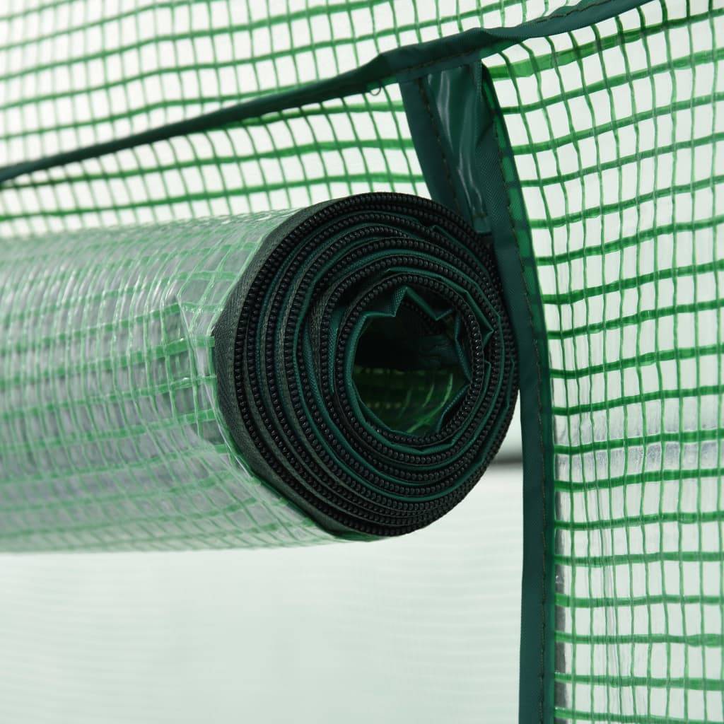 Serre Tunnel 1.6m² - Serre de jardin - Serre de culture à passage 200x80x173 cm MAISON CHIC - Image 6