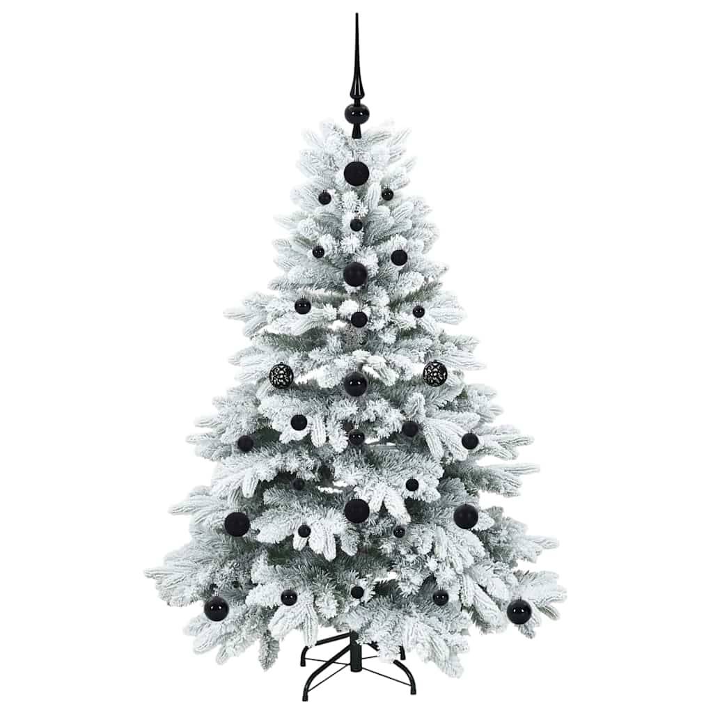 Maison Chic - Sapin de Noël | Arbre de Noël artificiel avec 150 LED Blanc 120 cm PE et PVC Maison Chic - Image 4