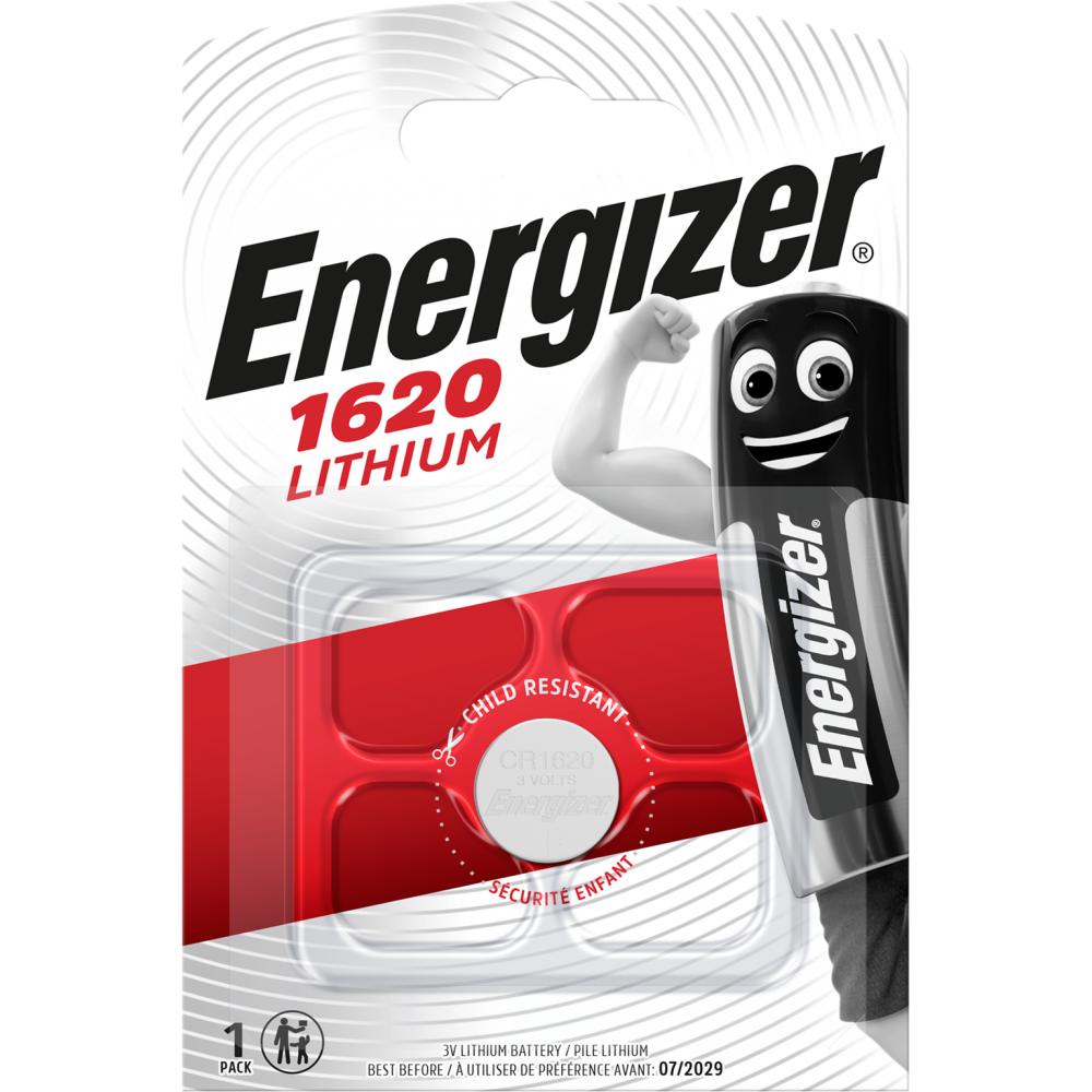 Energizer - Pile bouton cr1620, 3 V, ENERGIZER - Image 1