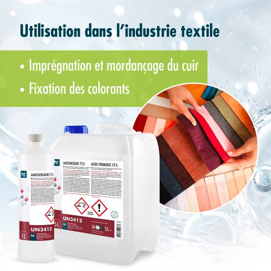 Acide formique 73% Höfer Chemie® de qualité technique en bidon de 5 L x 4 - Image 3