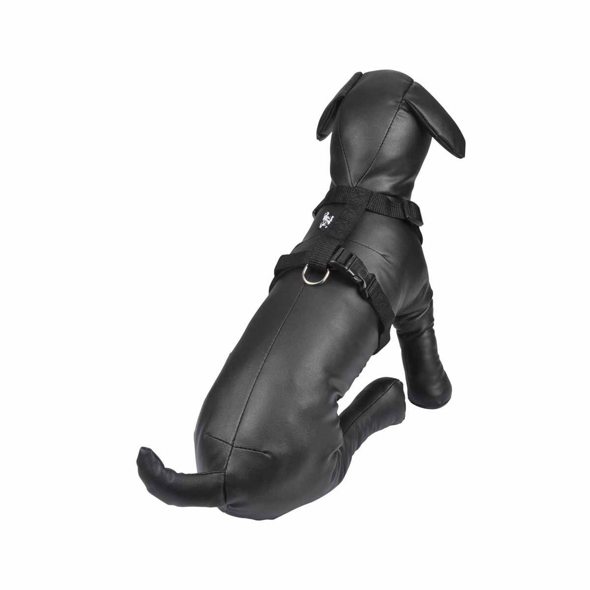 Harnais Réglable Chien "Essentiel" 35-50cm Noir - Image 2