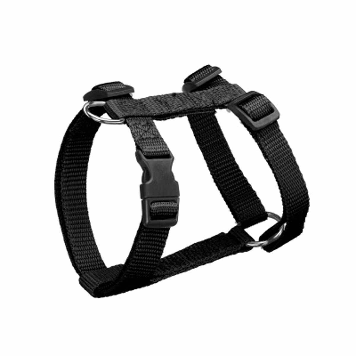 Harnais Réglable Chien "Essentiel" 35-50cm Noir - Image 1