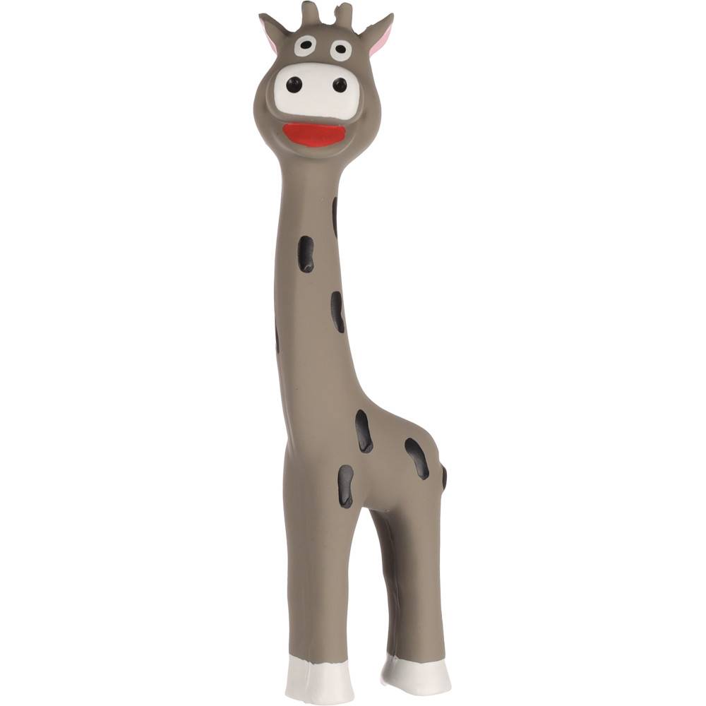 Flamingo - un Jouet une Girafe en latex couleur aléatoire  24 cm pour chien - Image 3
