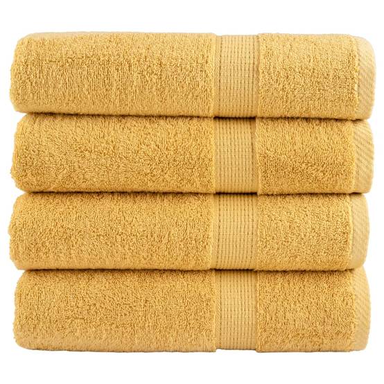 Nappe / serviette coton or 70 x 140 cm - Prolenta premium p344.0 - Image 2