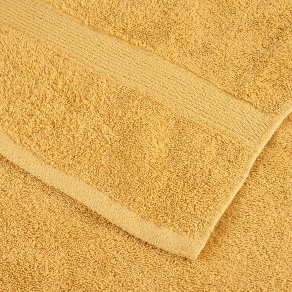 Nappe / serviette coton or  70 x 140 cm  - Prolenta premium p344.0 - Image 5