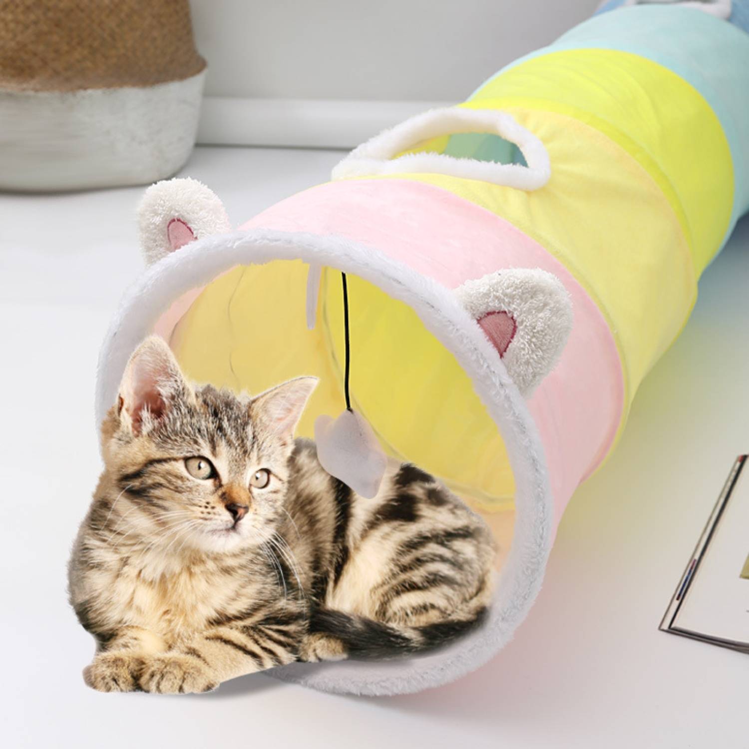 DtopbuyAge - Tunnel Interactif Plisable pour Chat Résistant DtopbuyAge - Image 5