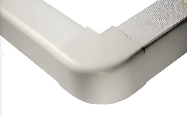 Coude extérieur goulotte 90° 80mm pour climatisation - MC DISTRIBUTION - 04/BLCO80 - Image 2