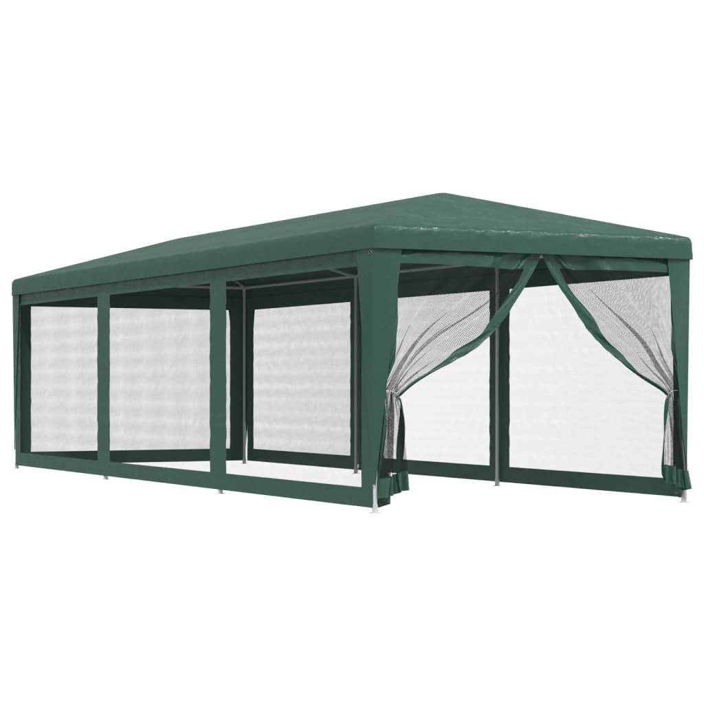 Vidaxl - Tente de fête avec 8 parois latérales en maille Vert 3x9 m PEHD vidaXL 319243 - Image 2