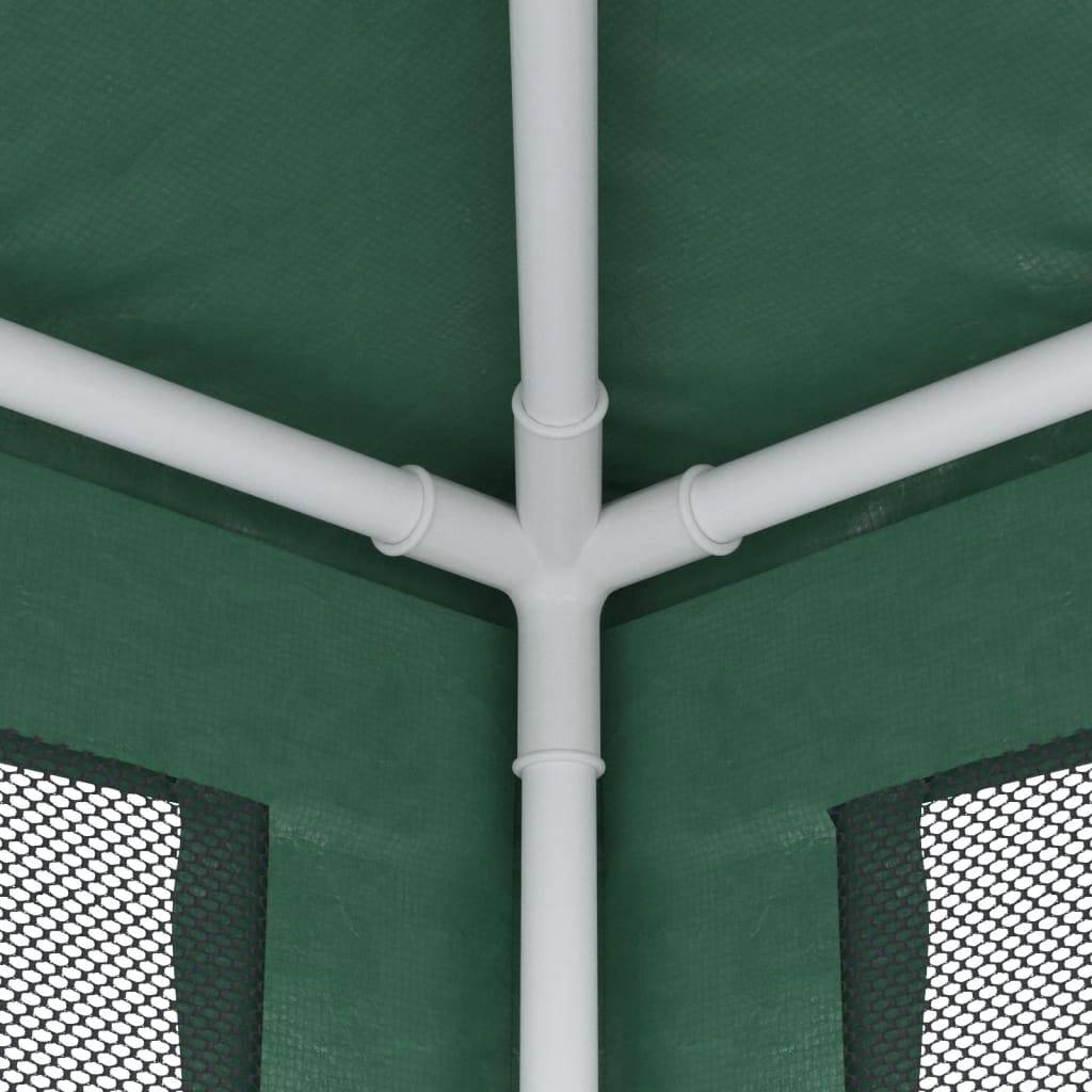 Vidaxl - Tente de fête avec 8 parois latérales en maille Vert 3x9 m PEHD vidaXL 319243 - Image 7