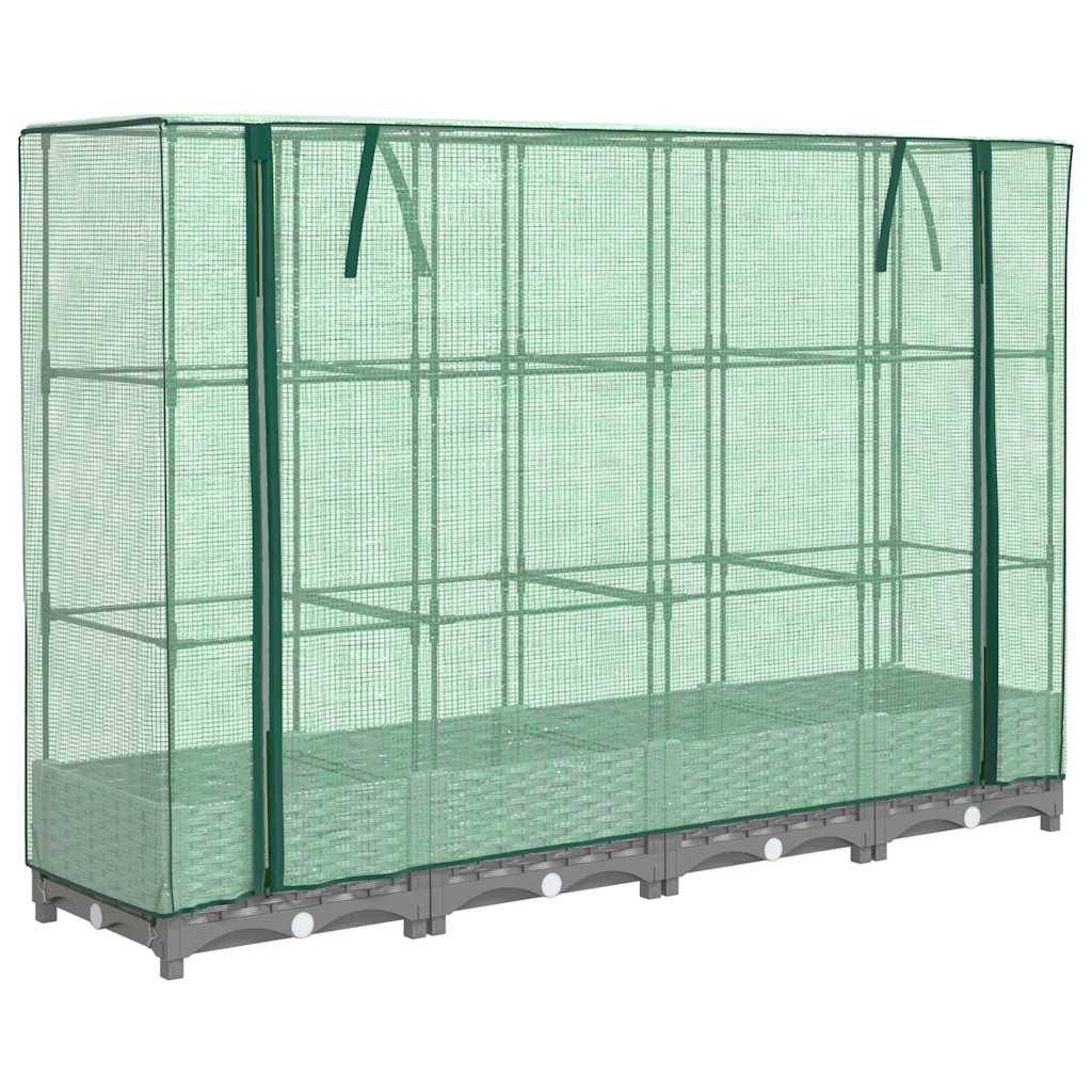Prolenta Premium - Jardinière polypropylène gris  160 x 40 x 23 cm  - Prolenta premium p364.5 - Image 1