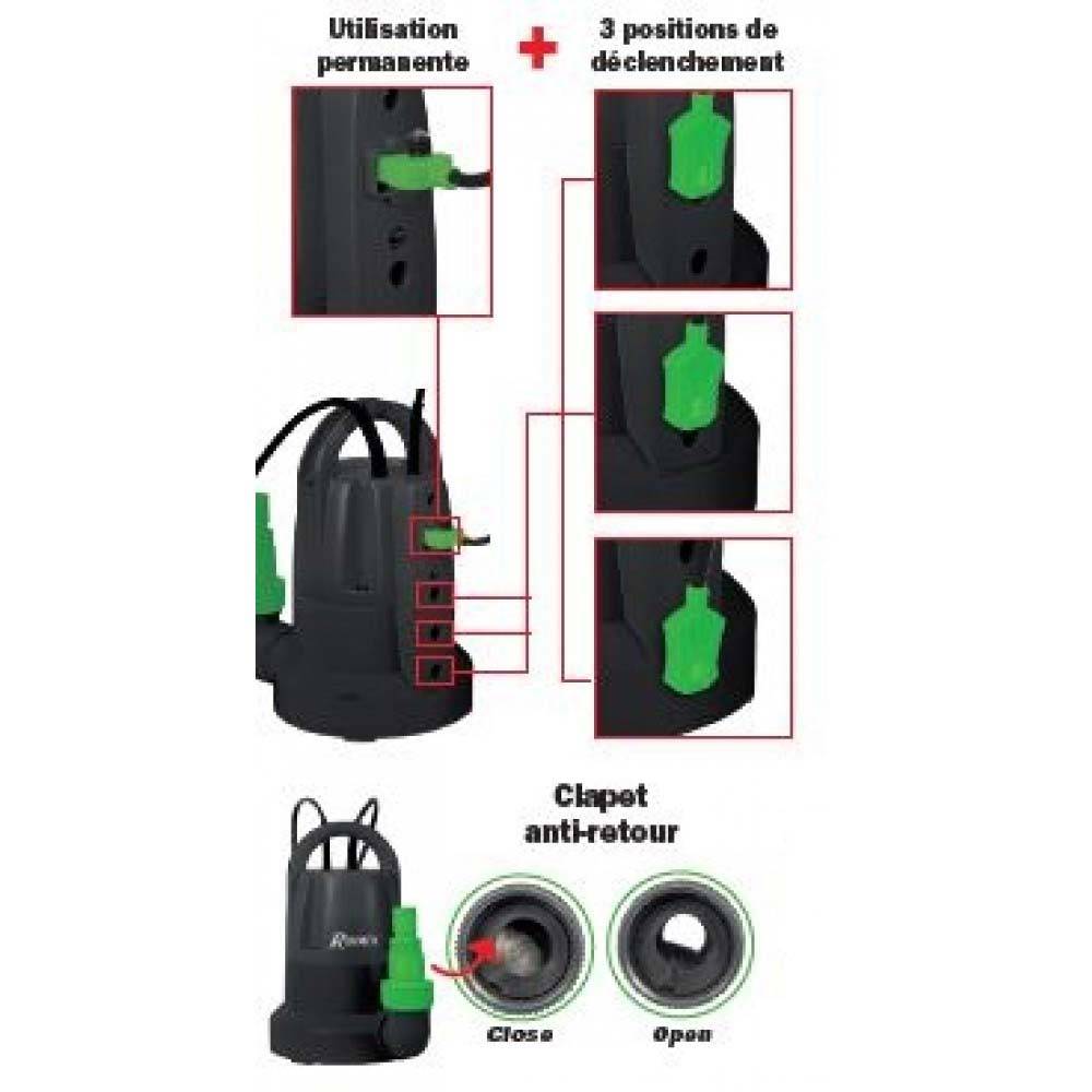 Ribimex - Pompe immergée eau claire 400 w - Image 2