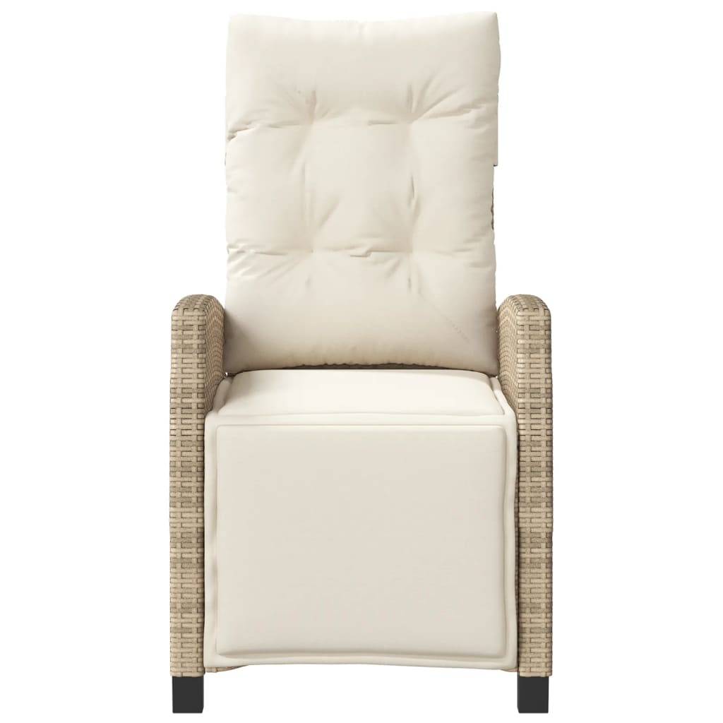 Prolenta Premium - Chaises de jardin rotin beige  57 x 66 x 93 cm  - Prolenta premium p3144.8 - Image 5