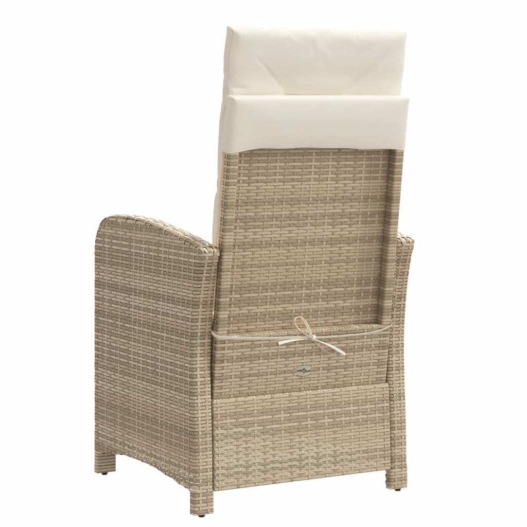 Prolenta Premium - Chaises de jardin rotin beige 57 x 66 x 93 cm - Prolenta premium p3144.8 - Image 7