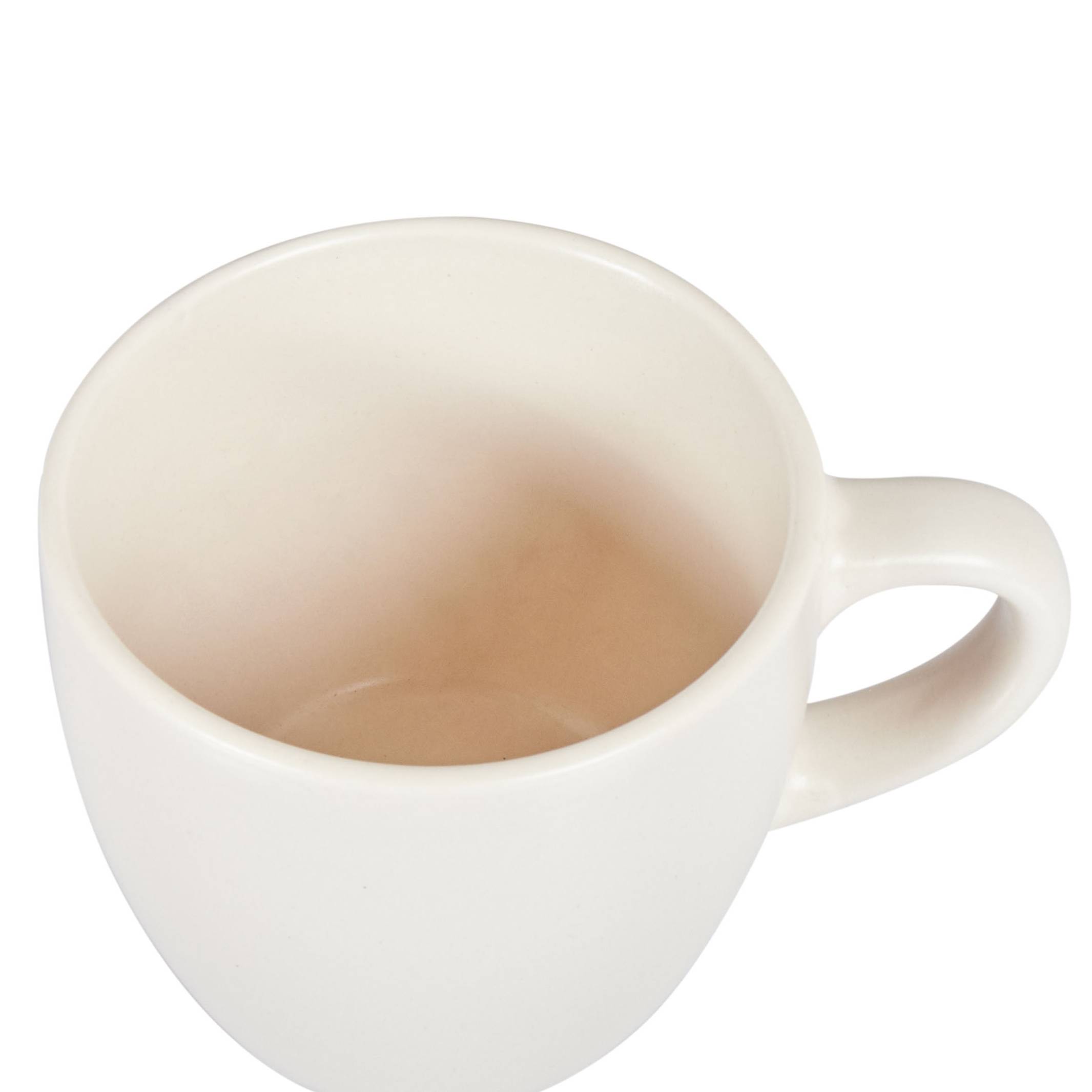 Beliani - Tasses et mugs Grès Blanc cassé CARAWAY - 14x14x2- Beliani - Image 6