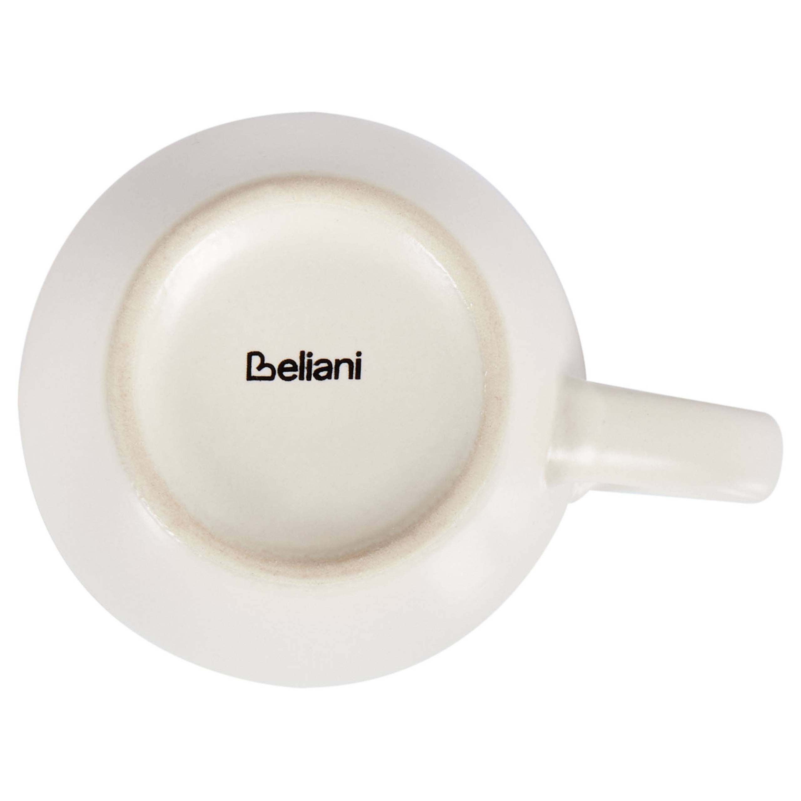 Beliani - Tasses et mugs Grès Blanc cassé CARAWAY - 14x14x2- Beliani - Image 7