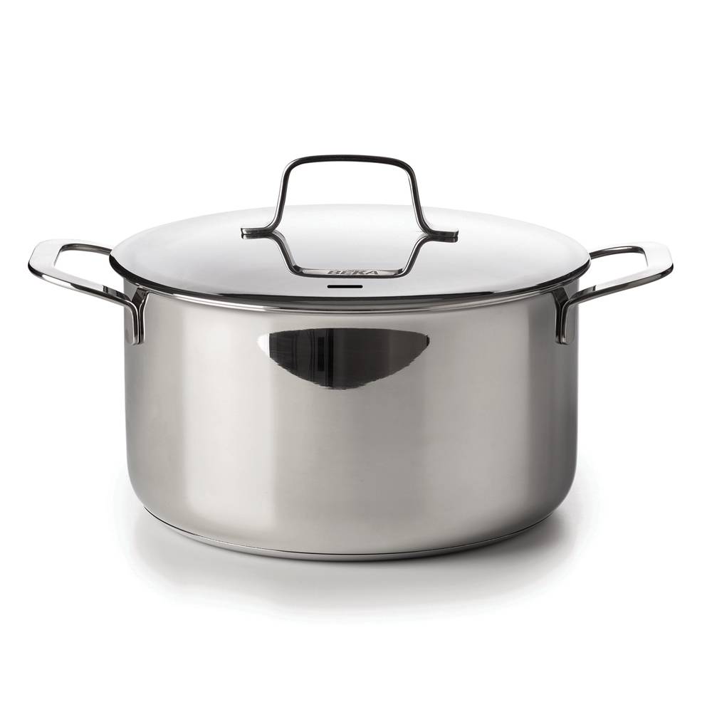 Faitout avec son couvercle Maestro 16 cm en inox - Image 1