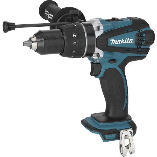 Makita - Perceuse visseuse à percussion 18V LXT (Sans batterie ni chargeur) - MAKITA - DHP458Z - Image 1