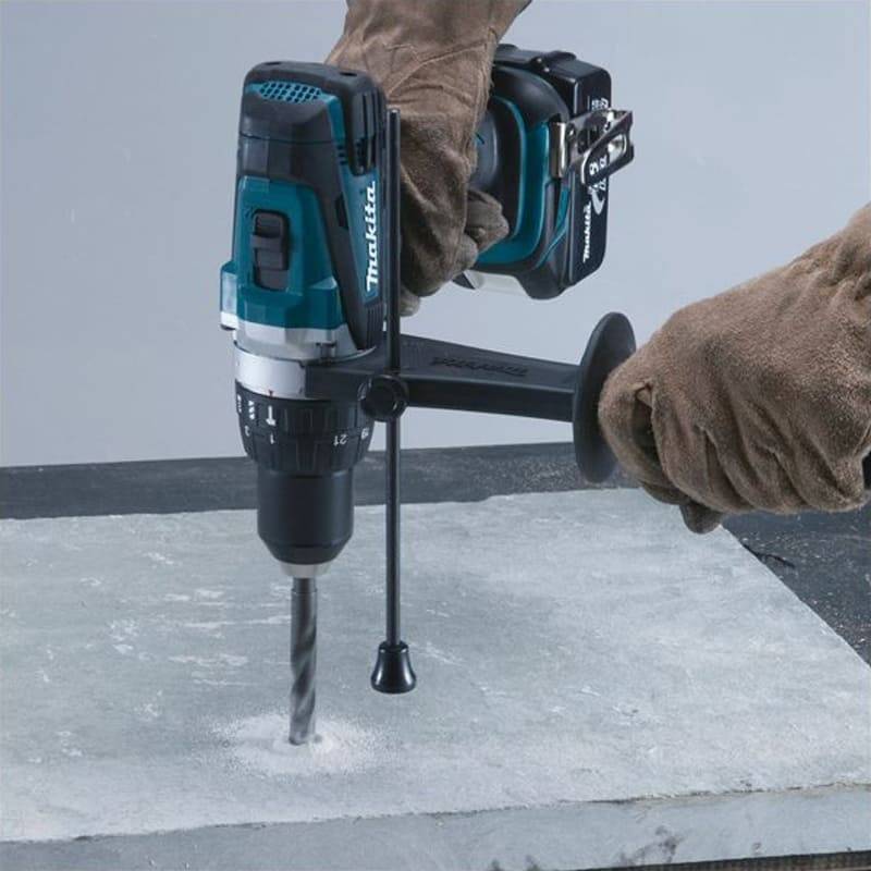 Makita - Perceuse visseuse à percussion 18V LXT (Sans batterie ni chargeur) - MAKITA - DHP458Z - Image 7
