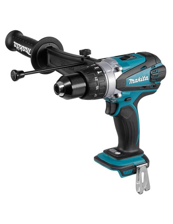 Perceuse visseuse à percussion 18V LXT Ø13 mm - MAKITA -Sans batterie, ni chargeur - DHP458Z - Image 2