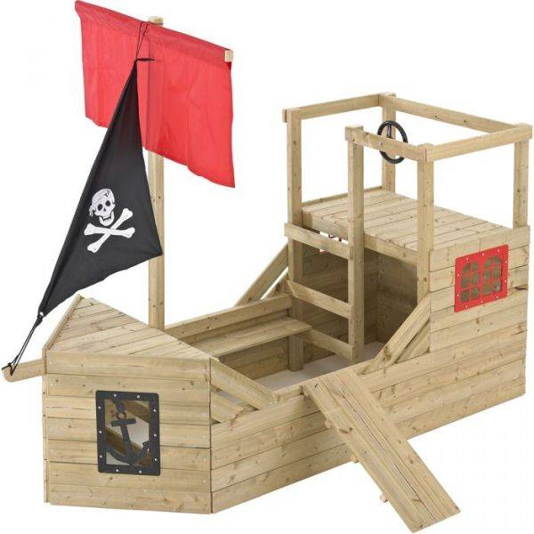 Tp Toys - Cabane bateau pirate Galleon en bois Tp Toys - Image 1