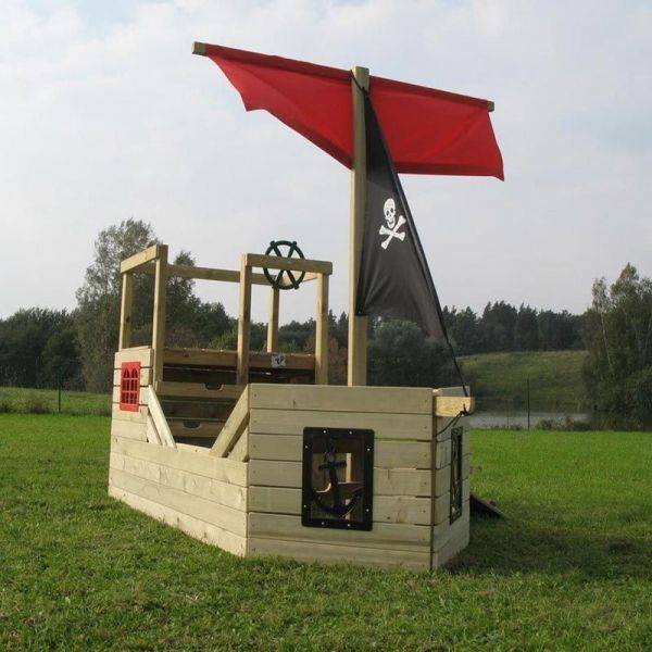 Tp Toys - Cabane bateau pirate Galleon en bois Tp Toys - Image 3