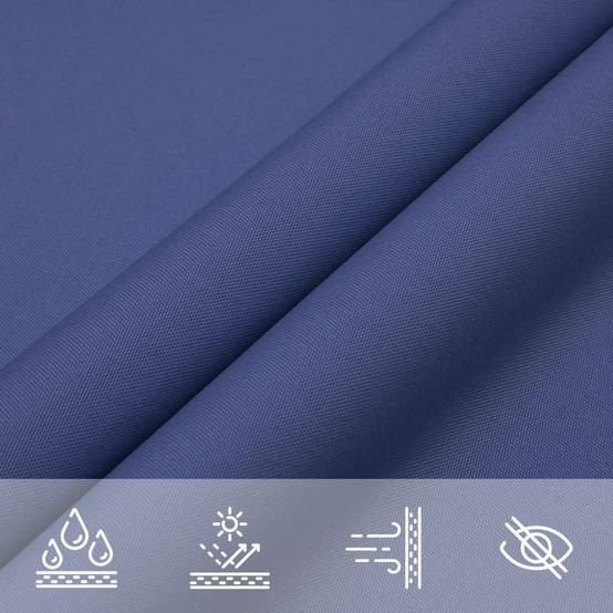 Coussin/parasol polyuréthane bleu 3,6 x 3,6 m - Prolenta premium p331.6 - Image 7